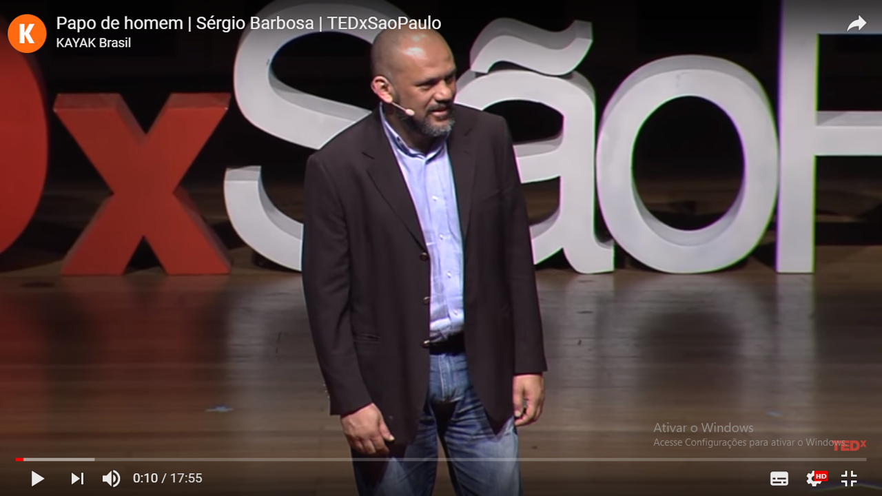 TED: Sergio Barbosa fala sobre o que é ser homem.