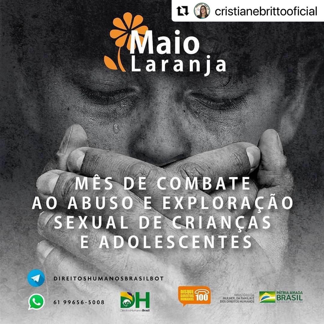 Maio Laranja combate ao abuso e à exploração sexual de crianças e adolescentes .