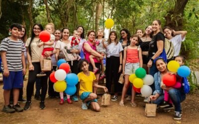 BQM promove Dia no Parque entre mulheres vítimas de violência e seus filhos para estreitar relações intrafamiliares
